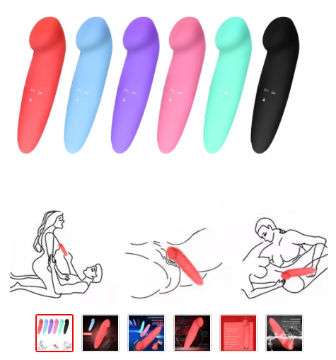 Dolphin mini vibrator