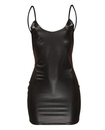 Sexy wetlook jurkje