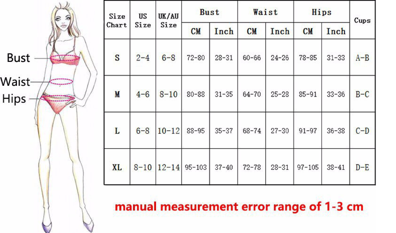 Bikini with crystals