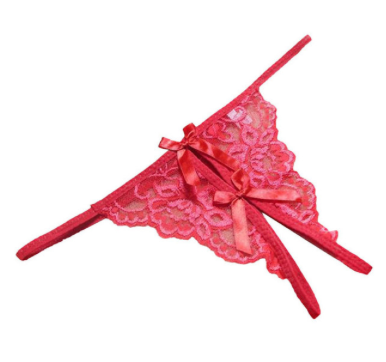 Vrouwelijke sexy slip met open kruis !