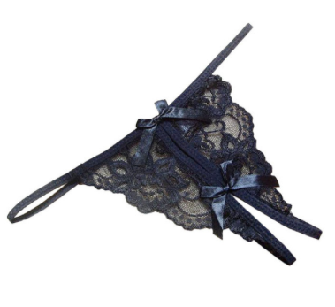 Erotic panties with open crotch