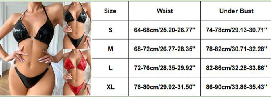 Provocative latex lingerie