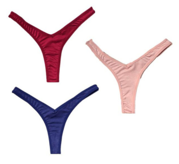 Set of 3 thongs