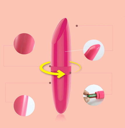 Lipstick mini vibrator